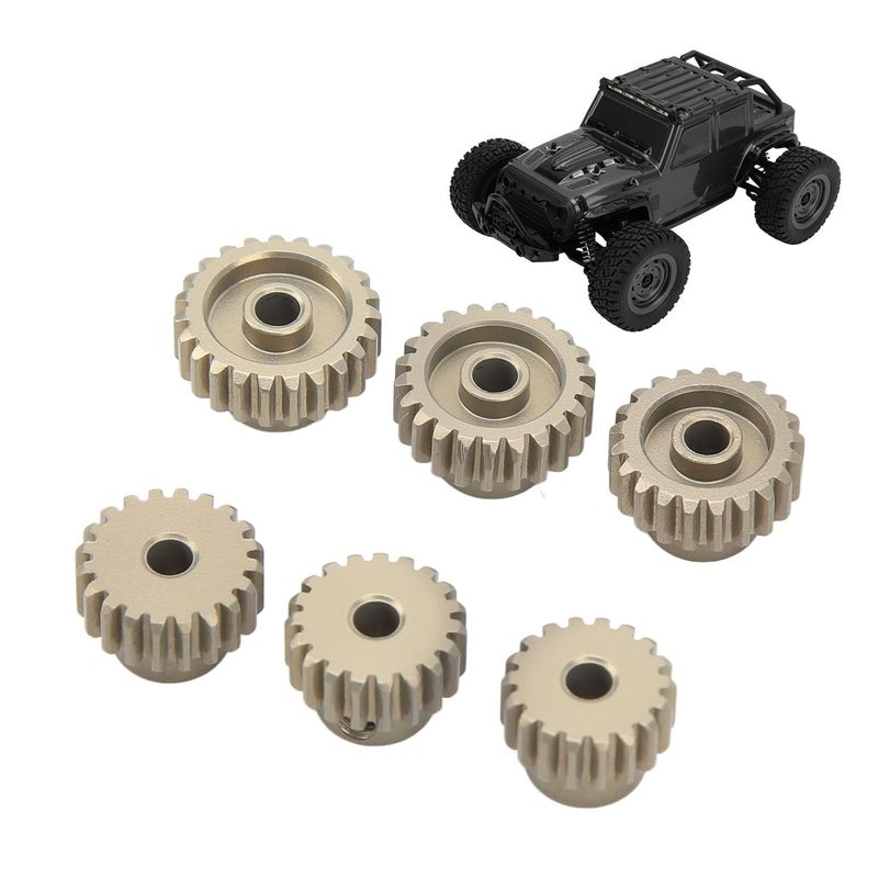 Aluminum Alloy RC Pinion Gear Set 18T 19T 20T 21T 22T 23T Metal Motor Gear Kit - Image 3